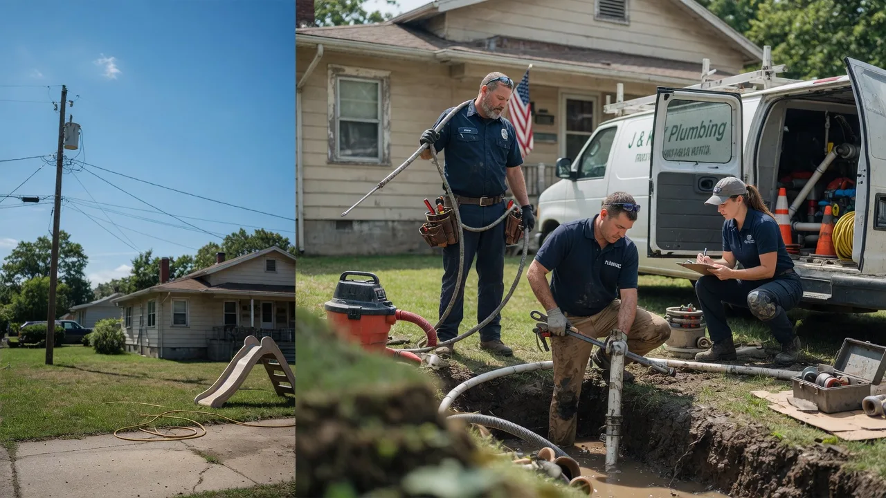 Drain Cleaning in Woodworth, LA near me
